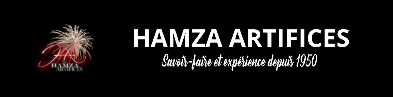 HAMZA ARTIFICES savoir faire et expérience fond noir
